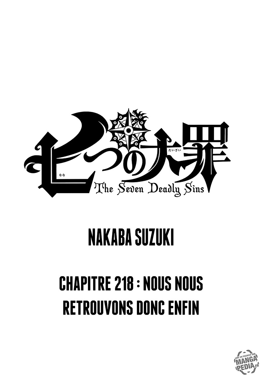 Nanatsu No Taizai: Chapter 220 - Page 1